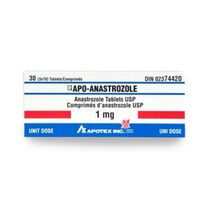 ANASTROZOLE (ARIMIDEX) 1MG X 30 | CANADA PHARMACEUTICAL GRADE [can be teva/apo etc]