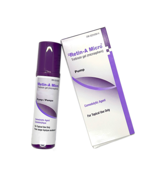 Retin-A Micro (Trentinoin gel) 0.1% 50g – CANADA PHARMACEUTICAL GRADE