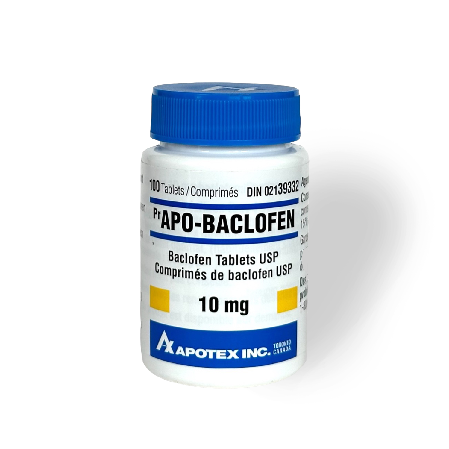 BACLOFEN 10MG X 100 – APO | CANADA PHARMACEUTICAL GRADE