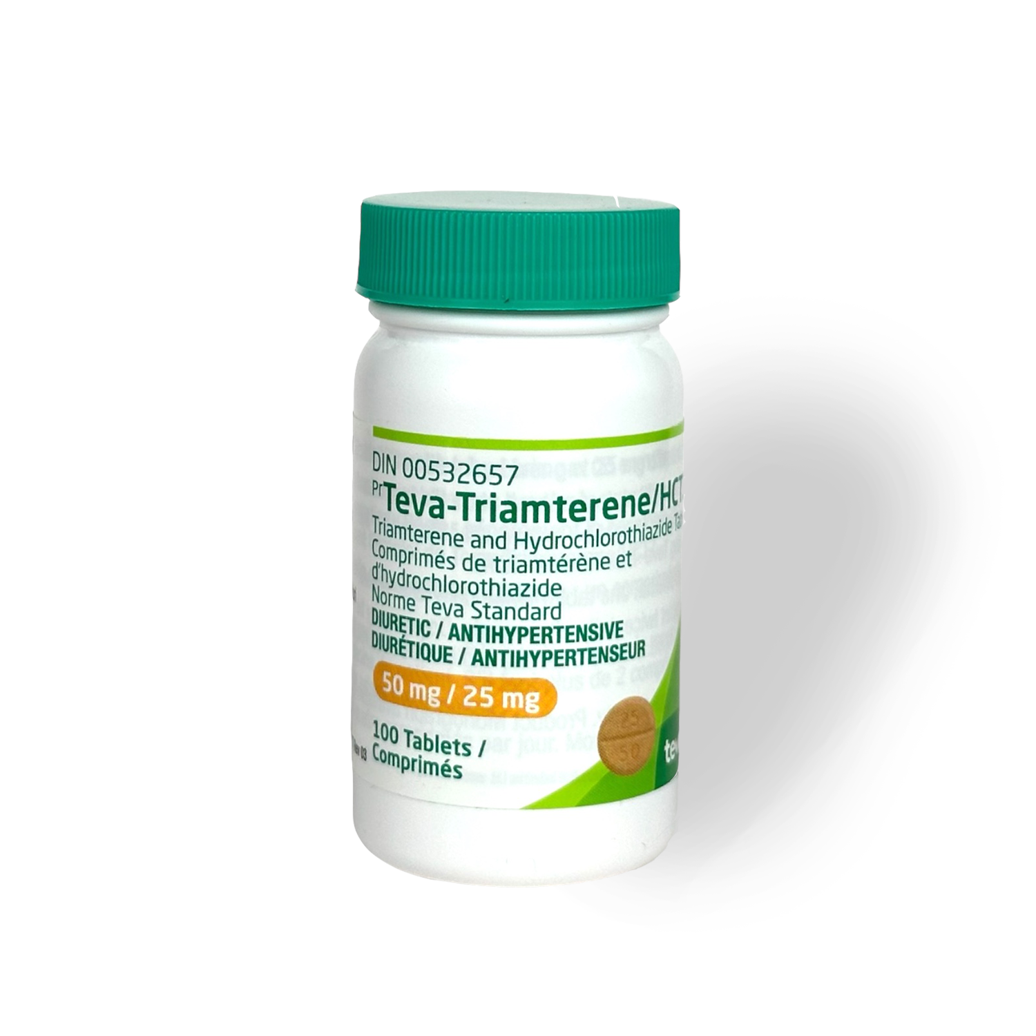 TRIAMTERENE / HCT (DYAZIDE) 50MG/25MG X 100 – TEVA | CANADA PHARMACEUTICAL GRADE