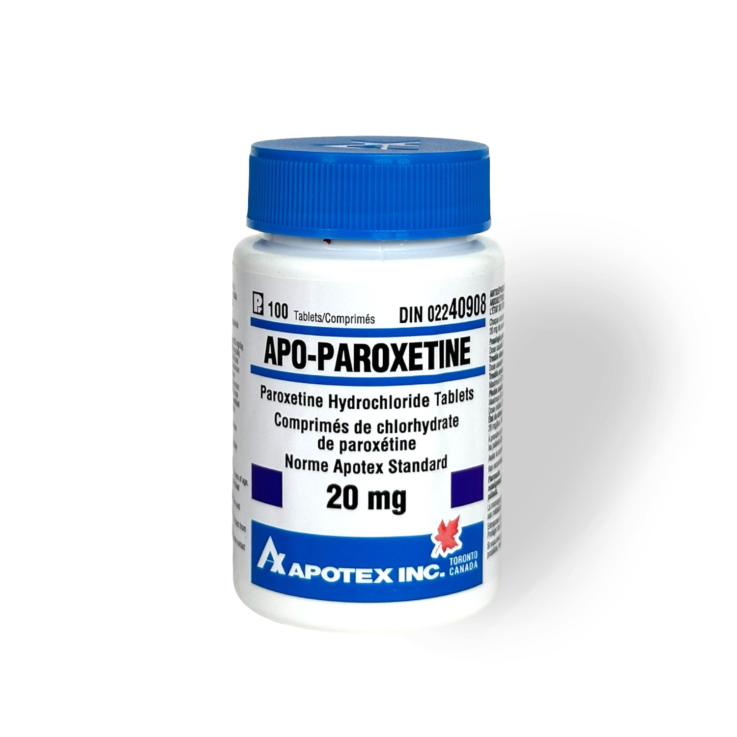 PAROXETINE 20MG X 100 – APO | CANADA PHARMACEUTICAL GRADE